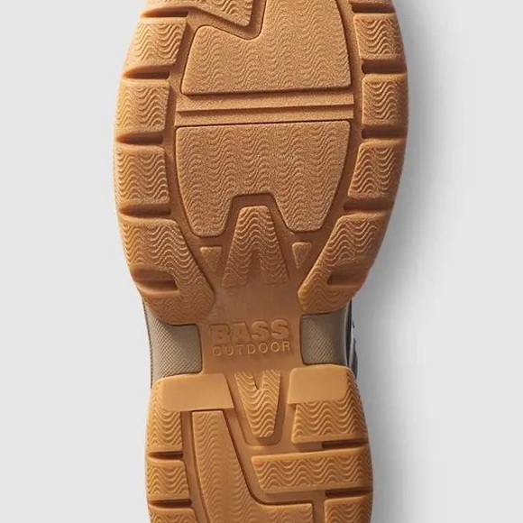 NWT Bass Outdoor Womens Blue Brown Field Duck Waterproof Mid Boot Size 8 - Picture 4 of 4